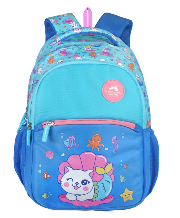School Bag Mermeow 9yrs Sky Blue Faber Castell 574666